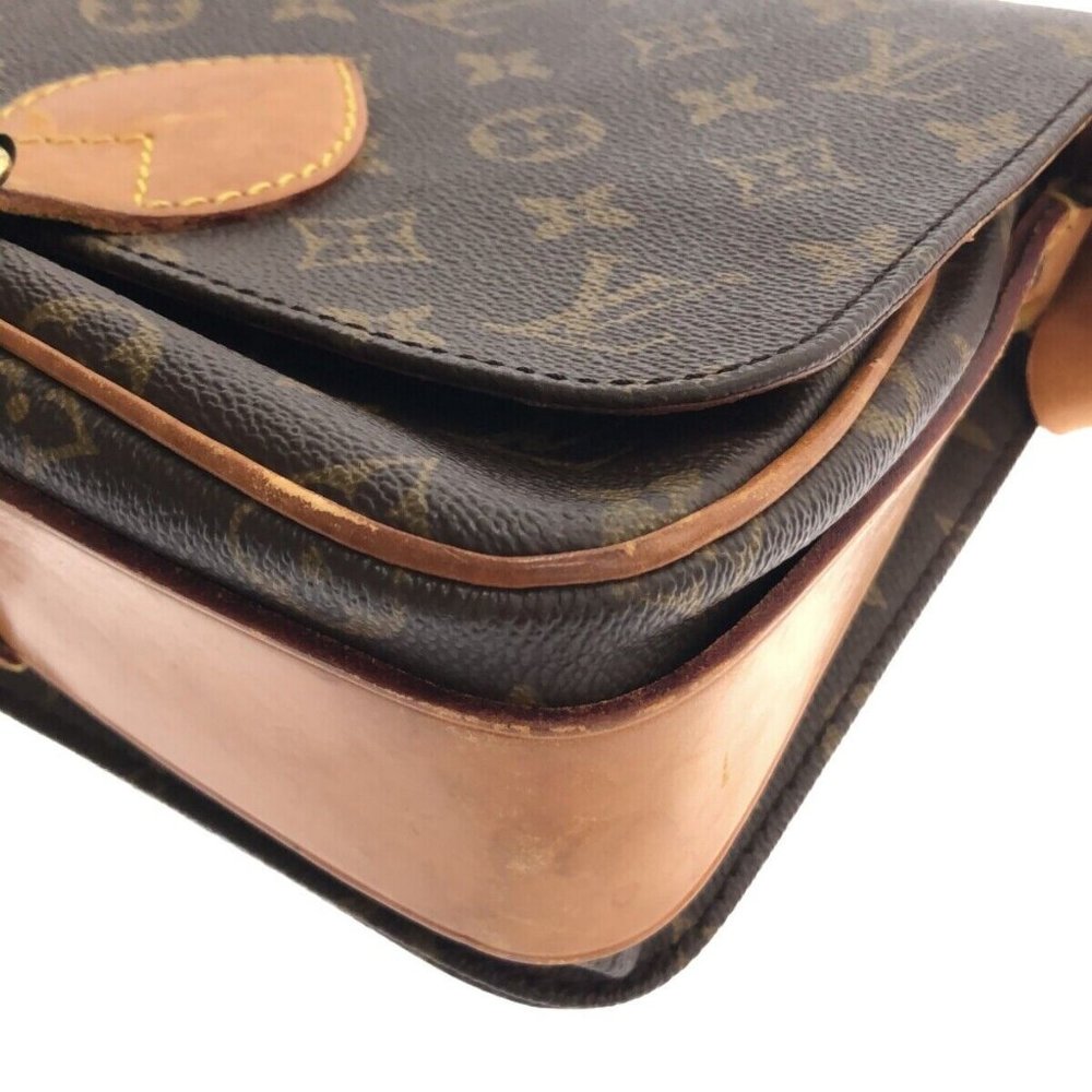 Auth LOUIS VUITTON Cartouchiere MM Monogram Shoulder Bag - Picture 9 of 15